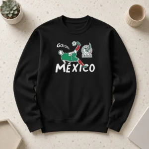 Premium Mexico Soccer Gooool Gooooal Bicycle Kick Sport Fan Mexican National Team Sweater