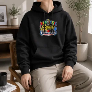 Awesome Cute Cartoon Back To School Squad Student Hoodie