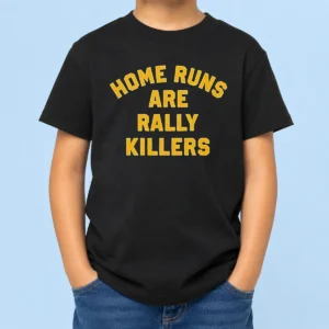 Premium Pretty Home Runs Are Rally Killers Kids T-Shirt
