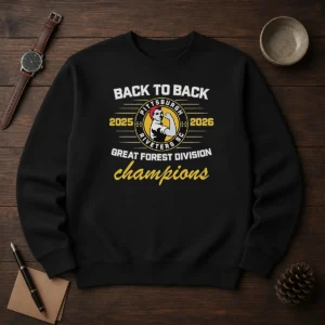 Nice Pittsburgh Riveters SC Back To Back Green Forest Champs Sweater