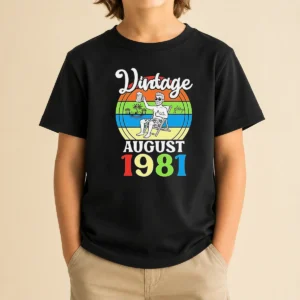 Good Vintage August 1981 Kids T-Shirt