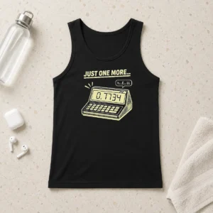 Nice Calculator Hell 0.7734 Geek Tank Top