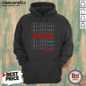 Official Gooooalll Canada Soccer Fan Apparel For Game Day Hoodie