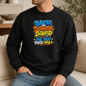 Good Pretty Back To School Squad Graffiti For Students Sweater