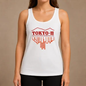 Original Tokyo III Angel Intercept And Defense Specialized Fortress City Tank Top