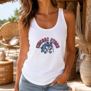Official Kid'S Chicago Stars FC Soccer Player Blue Tank Top