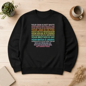 Top Privilege Has No Place In An Election But Empathy Does Sweater