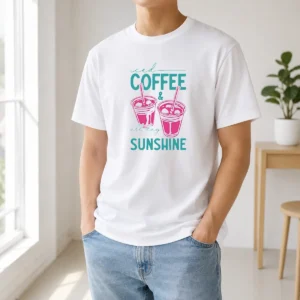 Nice Iced Coffee All Day Sunshine Summer Beach