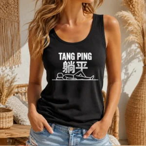 Good Tang Ping Lying Flat Anti Hustle Culture Tank Top
