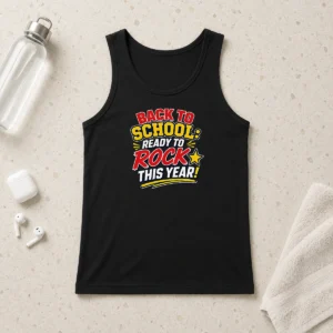 Good Awesome Back To School Typography For Youth And Teachers Tank Top