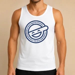 Awesome Ghost In The Shell Laughing Man I Thought What I'D Do Was I'D Pretend I Was One Of Those Domestic Terrorists Tank Top