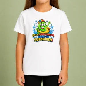 Good Awesome Brain Muncher Sunsplash Pixel Kids T-Shirt