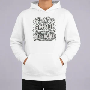 Hot First Day Teacher Humor Sketch Hoodie
