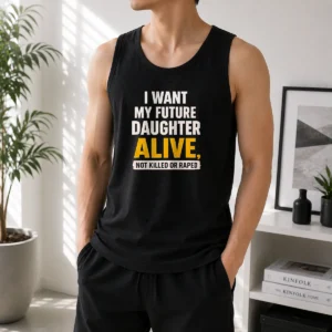 Premium I Want My Future Daughter Alive Not Killed Or Raped Tank Top