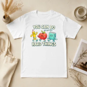 Premium Back To School You Can Do Hard Things Teacher