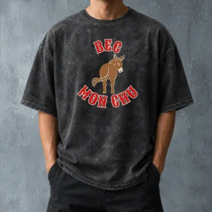 Pretty Donkey Bec Mon Chu Washed T-Shirt