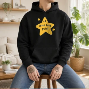 Hot Plus 1 Good Boy Point Star Reward Positive Reinforcement Hoodie