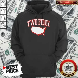 Pretty Good Two Fiddy Triple B USA Map Hoodie