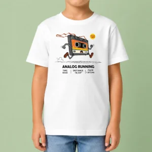 Nice Analog Running Kids T-Shirt