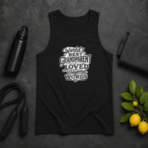 Good Hot Grandparents Day Worlds Best Sketch Tank Top