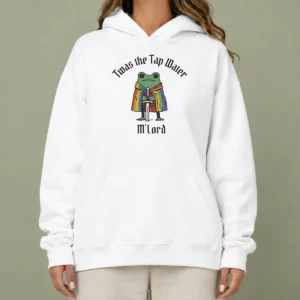 Top Twas The Tap Water Frog LGBTQ Pride Hoodie