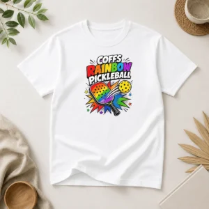 Good Coffs Rainbow Pickleball Comic For Active Athletes