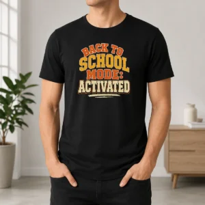 Original Back To School Mode Activated Vintage Students