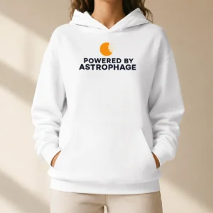 Good Powered By Astrophage Geek Hoodie