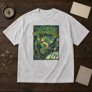 Good Widespread Panic Red Rocks Amphitheatre Morrison Co June 26 28 2026 Washed T Shirt featuring vintage washed fabric and concert dates