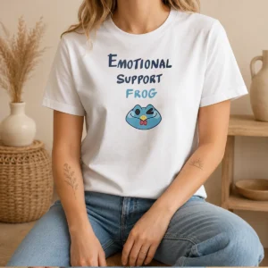 Funny Emotional Support Frog Fizzarolli