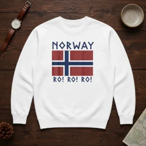 Pretty Norway Round Of 16 FIFA World Cup 2026 Ro Ro Ro Flag Sweater