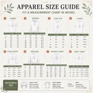 Size chart for Premium Official Everyone Needs Love Everyone Deserves Love with measurements in inches and cm