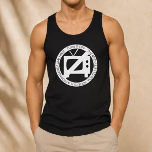 Premium Turn It Off The Media Lies To You Your TV Is A Propaganda Machine Tank Top
