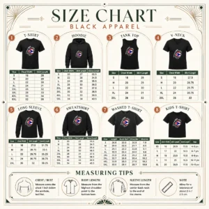 Size chart for Nice Ohio It'S In My DNA with measurements in inches and centimeters
