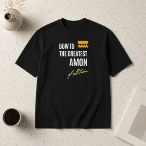Hot Bow To The Greatest Amon Of All Time