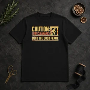 Original Premium Caution Low Clearance Mind The Door Frame