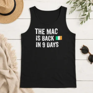 Premium Original The Mac Is Back In 9 Days Flag Tank Top