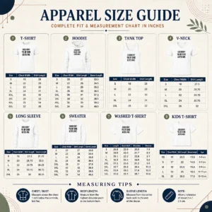 Size chart for Funny Liquor Ya If She Lets Me with measurements in inches and centimeters