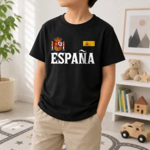 Original Espana Spain National Heritage Coat Of Arms Kids T-Shirt