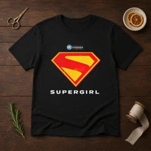 Premium Supergirl DC Studios Logo