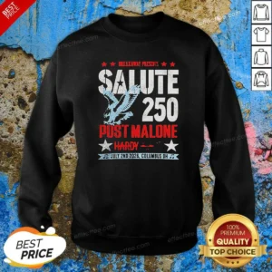 Pretty Salute 250 Post Malone Hardy 2026 Sweatshirt