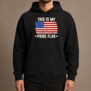 Official This Is My Pride Flag United States Of America Patriotic National Flag Hoodie