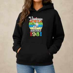 Good Vintage August 1981 Hoodie