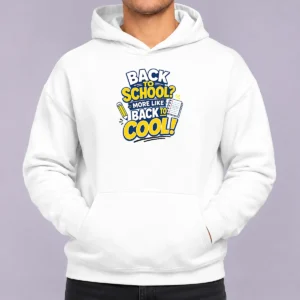 Good Back To School Typography With Relatable Sass Hoodie