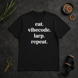 Nice Original Eat Vibecode Larp Repeat