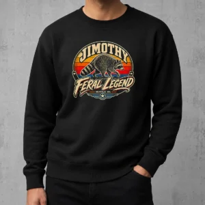 Nice Jimothy Raccoon Seattle Feral Legend Sweater