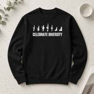 Pretty Firearms Silhouette Weapons Collection Celebrate Diversity Gun Rights Long Sleeve Shirt