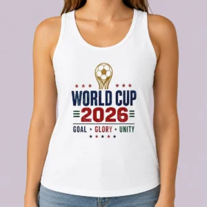Good Nice World Cup 2026 Apparel Goal Glory Unity Soccer Tank Top