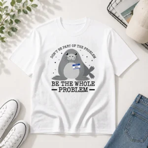 Original Hello My Name Is Neil Funny Seal Character Copy