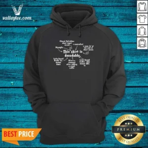 Official This Shirt Is Decodable Educational Linguistics Chart Hoodie